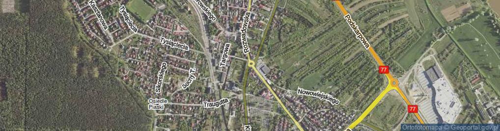 Zdjęcie satelitarne Rondo Orląt Lwowskich rondo.